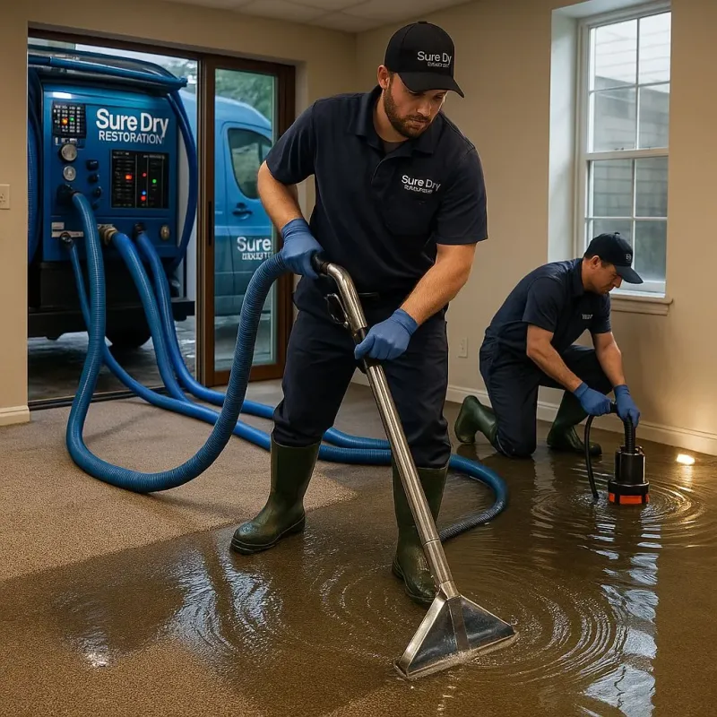 Water Extraction and Removal process in Zellwood, FL